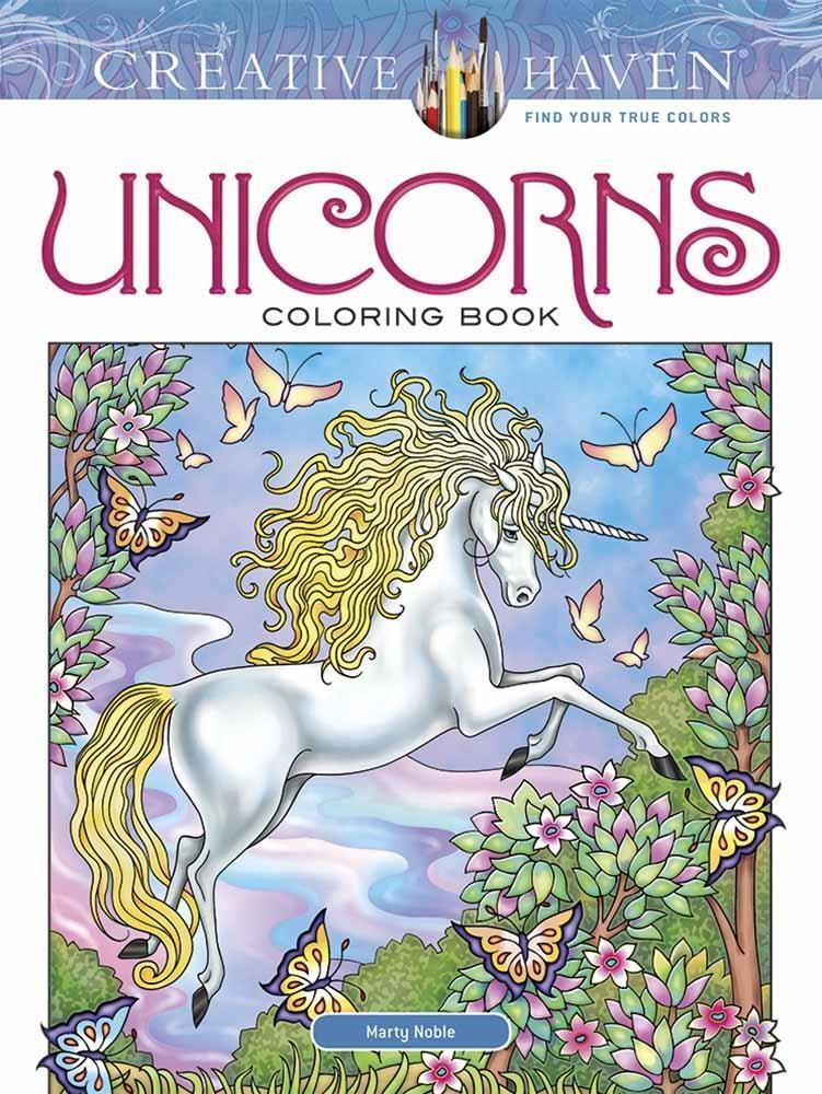 Cover: 9780486814933 | Creative Haven Unicorns Coloring Book | Marty Noble | Taschenbuch