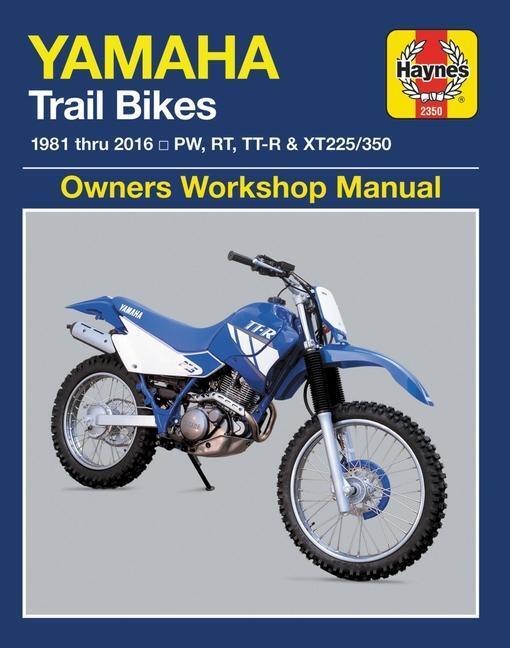 Cover: 9781620923313 | Yamaha Trail Bikes, 1981-2016 Haynes Repair Manual: Does Not...