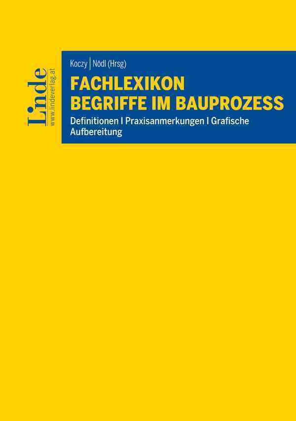 Cover: 9783707335798 | Fachlexikon Begriffe im Bauprozess | Julia Haumer-Mörzinger (u. a.)