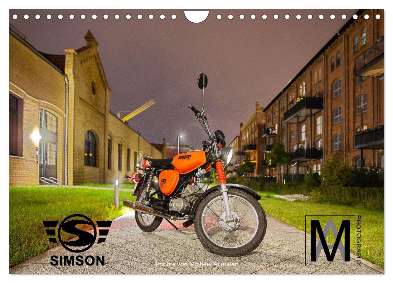 Cover: 9783435002993 | Simson S51c (Wandkalender 2025 DIN A4 quer), CALVENDO Monatskalender