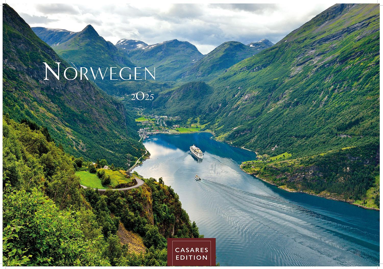 Cover: 9781835241998 | Norwegen 2025 S 24x35cm | Kalender | 14 S. | Deutsch | 2025