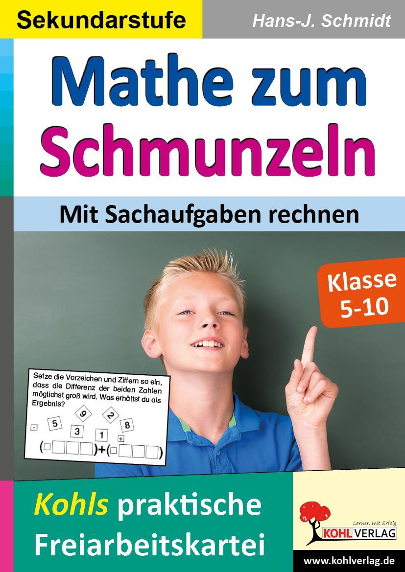 Cover: 9783966242356 | Mathe zum Schmunzeln / Sekundarstufe - Mit Sachaufgaben rechnen | Buch
