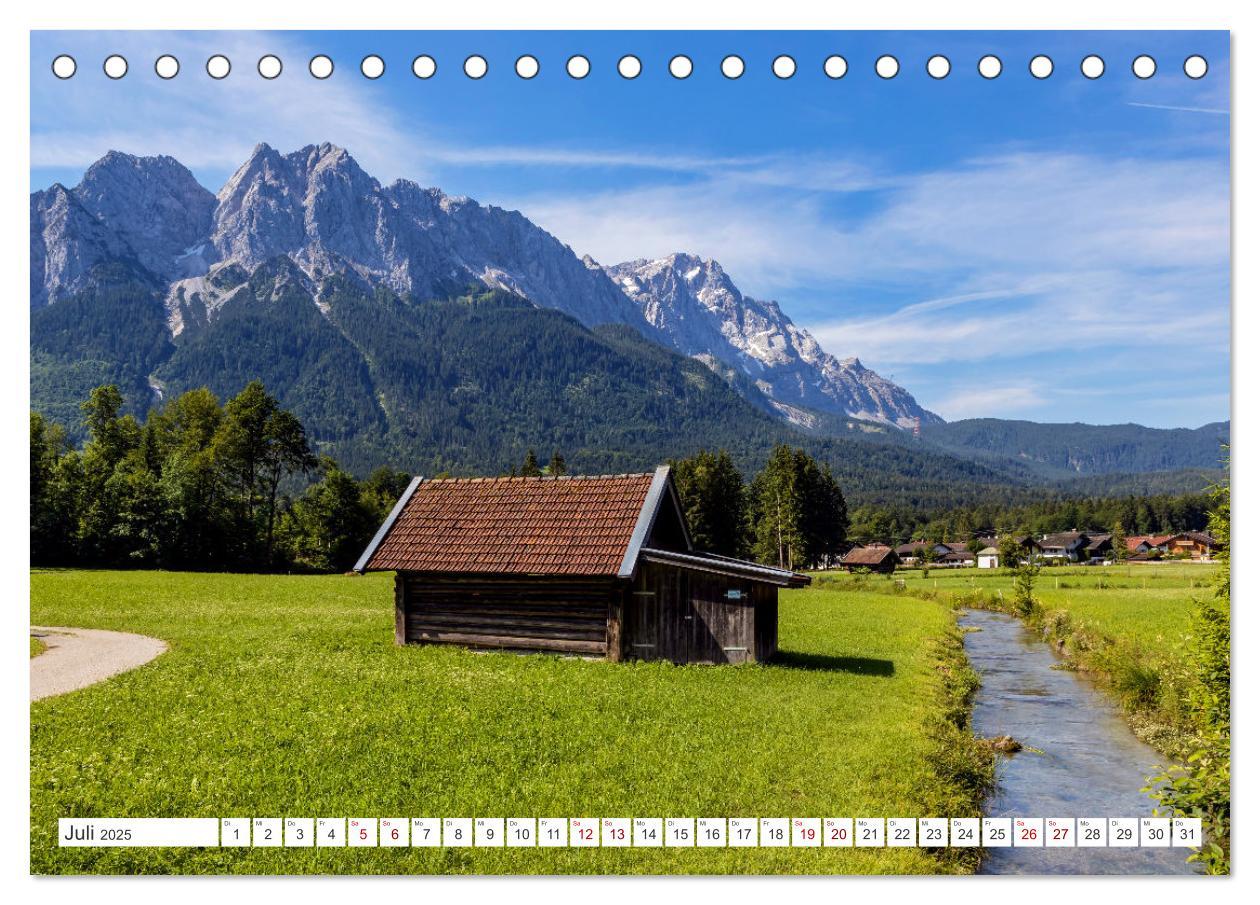 Bild: 9783457202456 | Bayern - Seen, Berge, Landschaft (Tischkalender 2025 DIN A5 quer),...