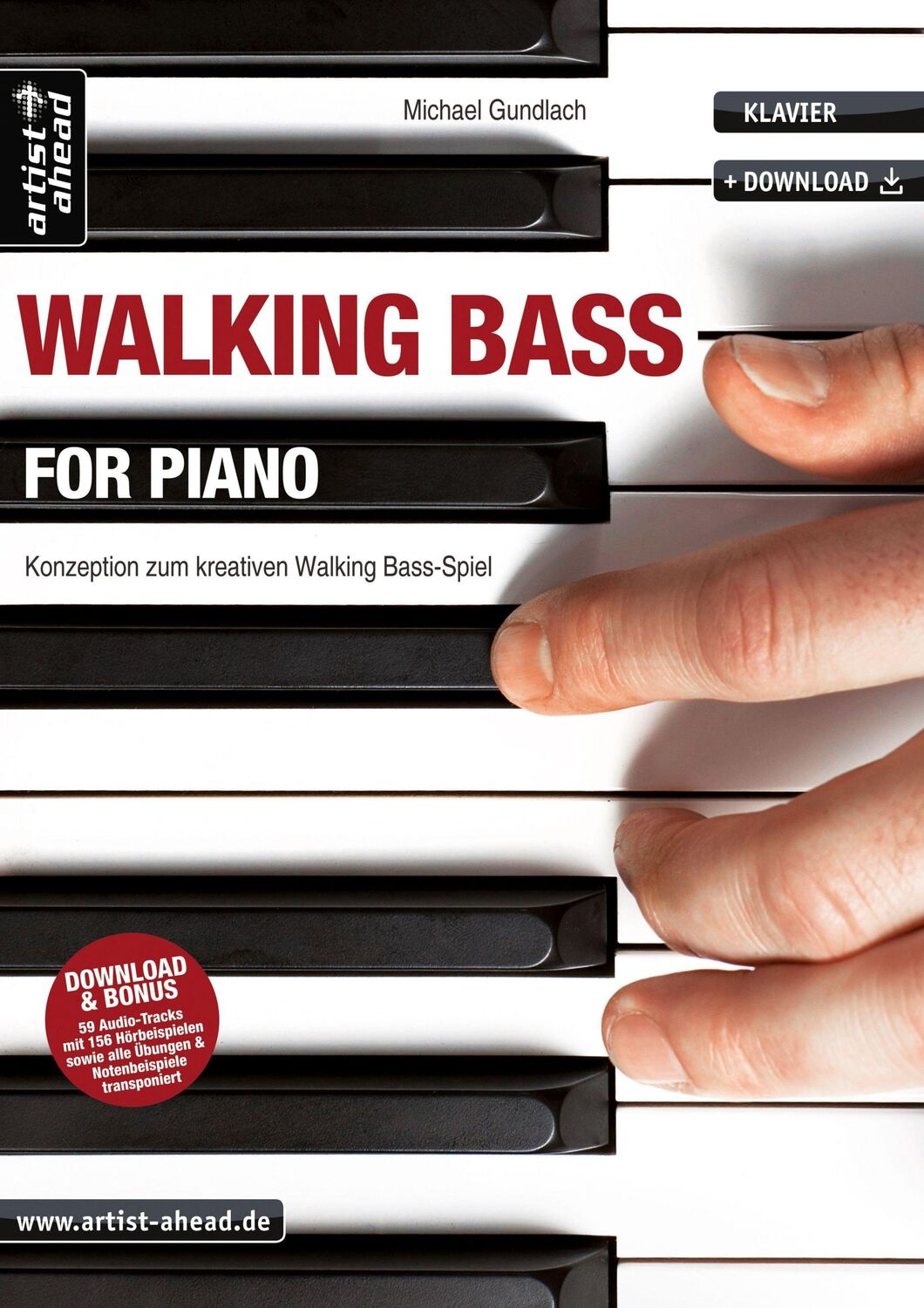 Cover: 9783866420274 | Walking Bass for Piano | Michael Gundlach | Taschenbuch | 144 S.