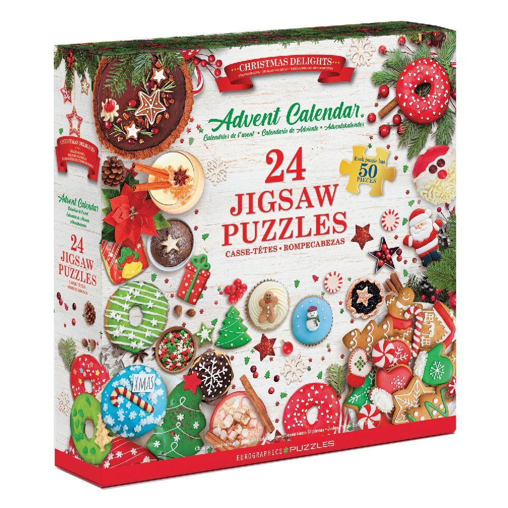 Cover: 628136658119 | Puzzle Adventskalender - Christmas Delights | Spiel | 9924-5811 | 2024