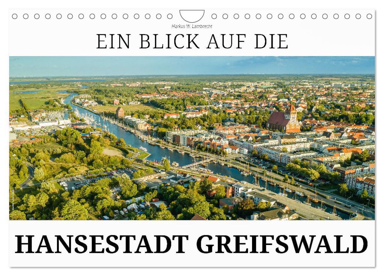 Cover: 9783675426894 | Ein Blick auf die Hansestadt Greifswald (Wandkalender 2024 DIN A4...