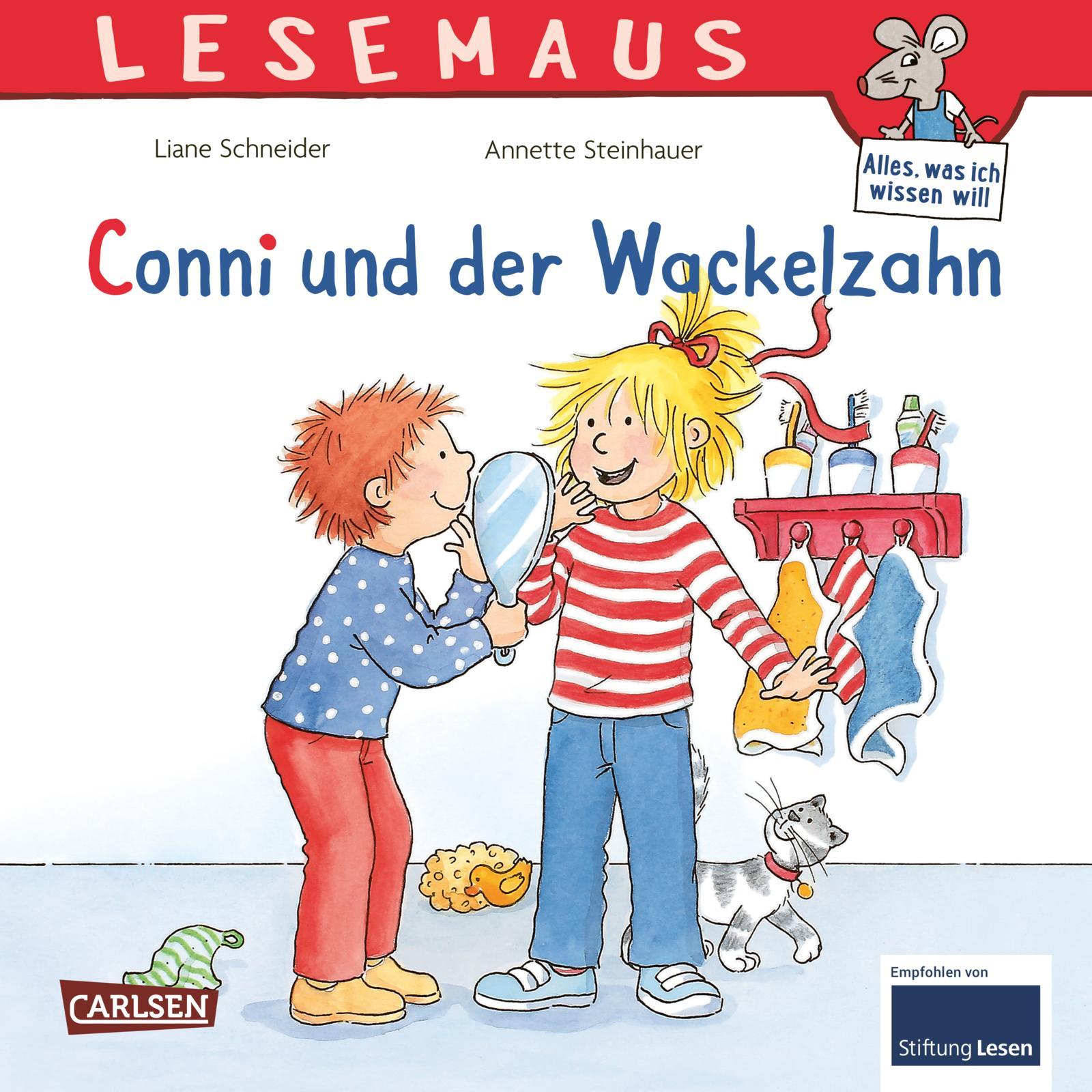 Cover: 9783551089441 | Conni und der Wackelzahn | Liane Schneider | Taschenbuch | Lesemaus