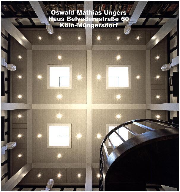 Cover: 9783932565809 | Oswald Mathias Ungers, Haus Belvederestraße 60, Köln-Müngersdorf