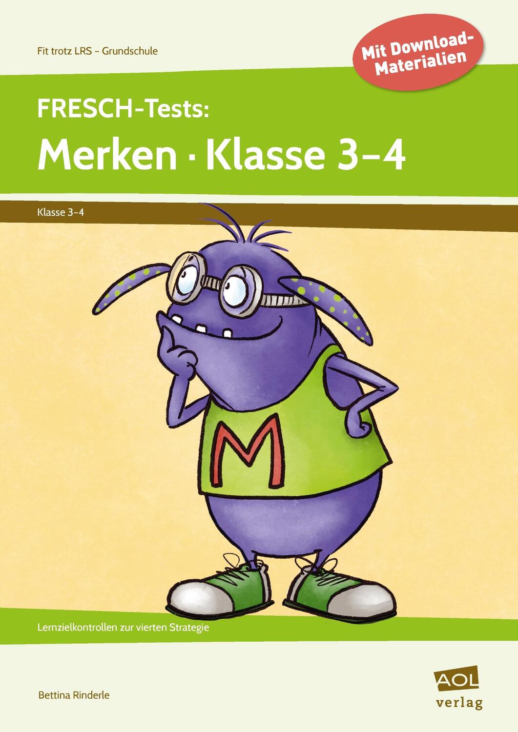 Cover: 9783403106647 | FRESCH-Tests: Merken - Klasse 3-4 | Bettina Rinderle | Bundle | 2021