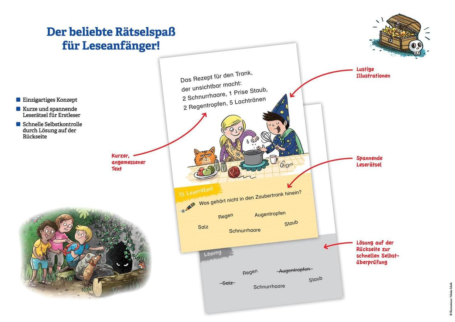 Bild: 9783737332064 | Leseprofi - 3-Minuten-Leserätsel für Erstleser: Einfach tierisch