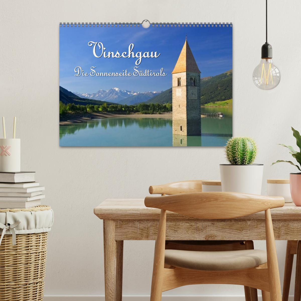 Bild: 9783435478941 | Vinschgau - Die Sonnenseite Südtirols (Wandkalender 2025 DIN A3...