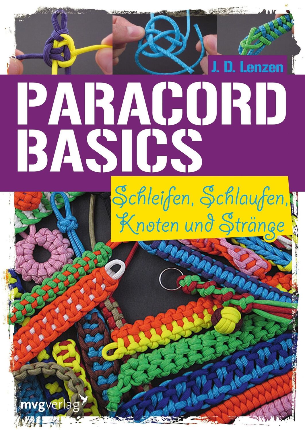 Cover: 9783868821802 | Paracord-Basics | Schleifen, Schlaufen, Knoten und Stränge | Lenzen