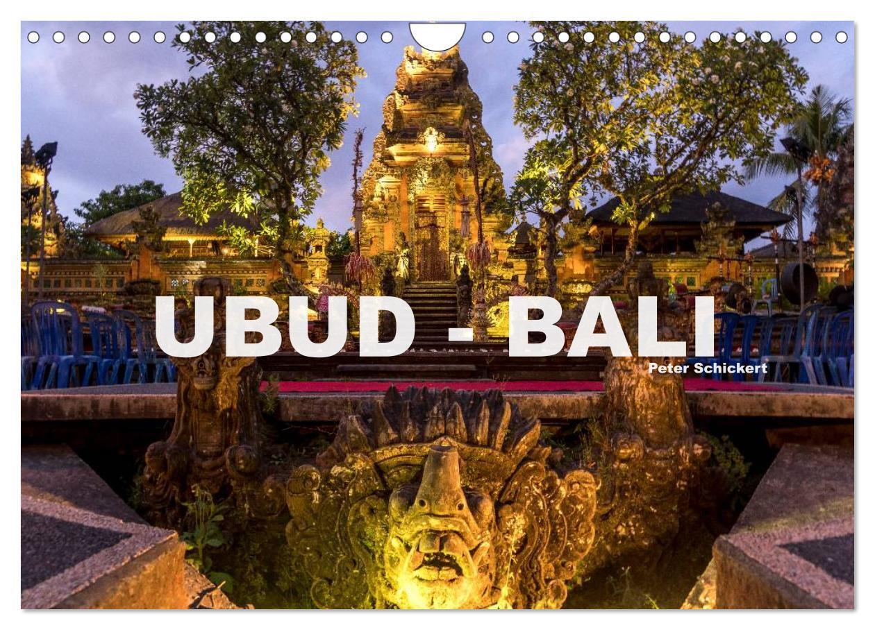 Cover: 9783675578333 | Ubud - Bali (Wandkalender 2024 DIN A4 quer), CALVENDO Monatskalender