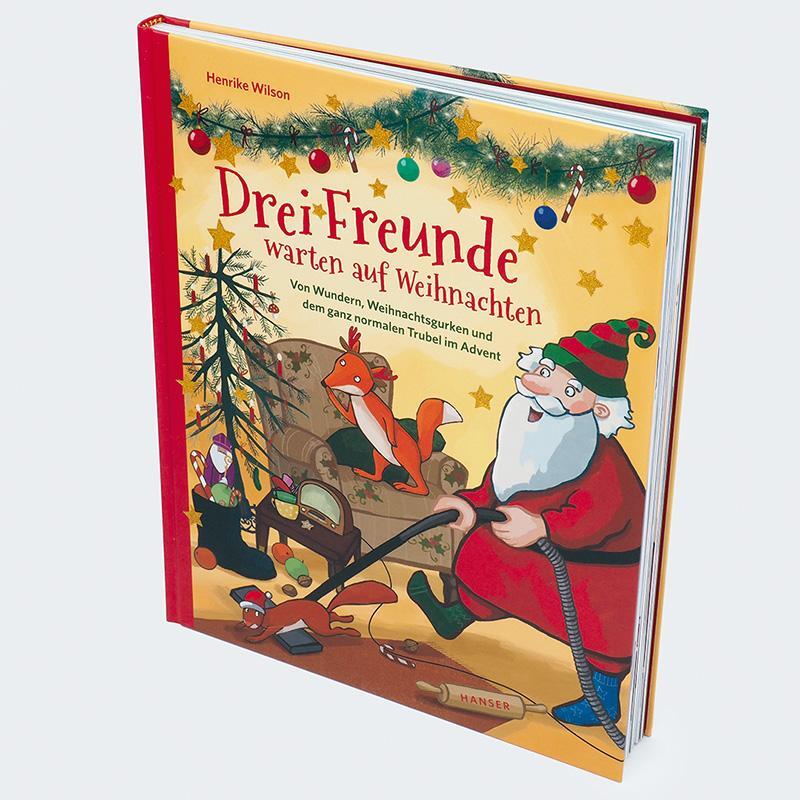 Bild: 9783446277212 | Drei Freunde warten auf Weihnachten | Henrike Wilson | Buch | 104 S.