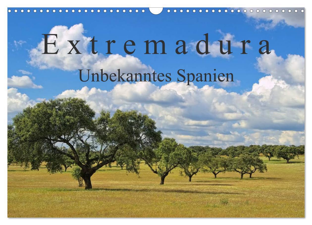 Cover: 9783383530302 | Extremadura - Unbekanntes Spanien (Wandkalender 2024 DIN A3 quer),...