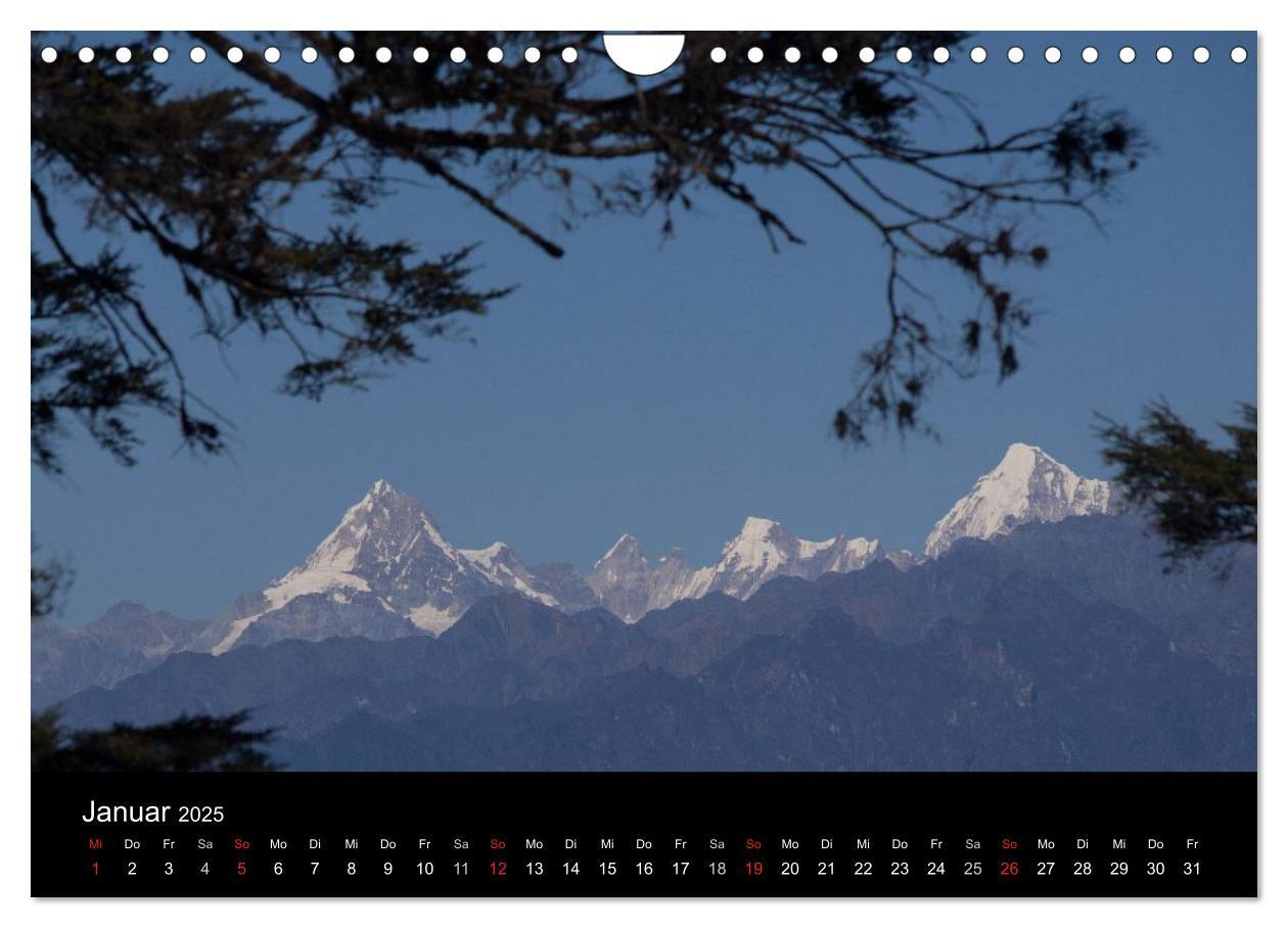 Bild: 9783435773541 | Bhutan 2025 - Land des Donnerdrachens (Wandkalender 2025 DIN A4...