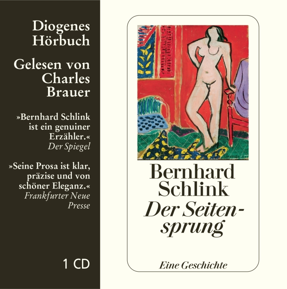 Cover: 9783257800739 | Der Seitensprung, 1 Audio-CD | Eine Geschichte | Bernhard Schlink | CD