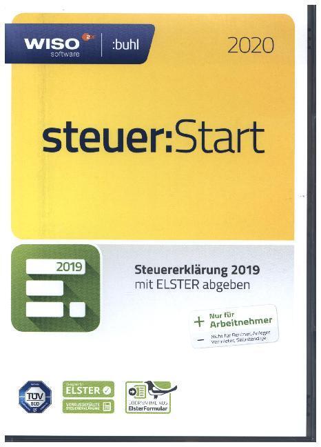 Cover: 4011282002220 | WISO steuer:Start 2020 | DVD | 100 S. | Deutsch | 2019