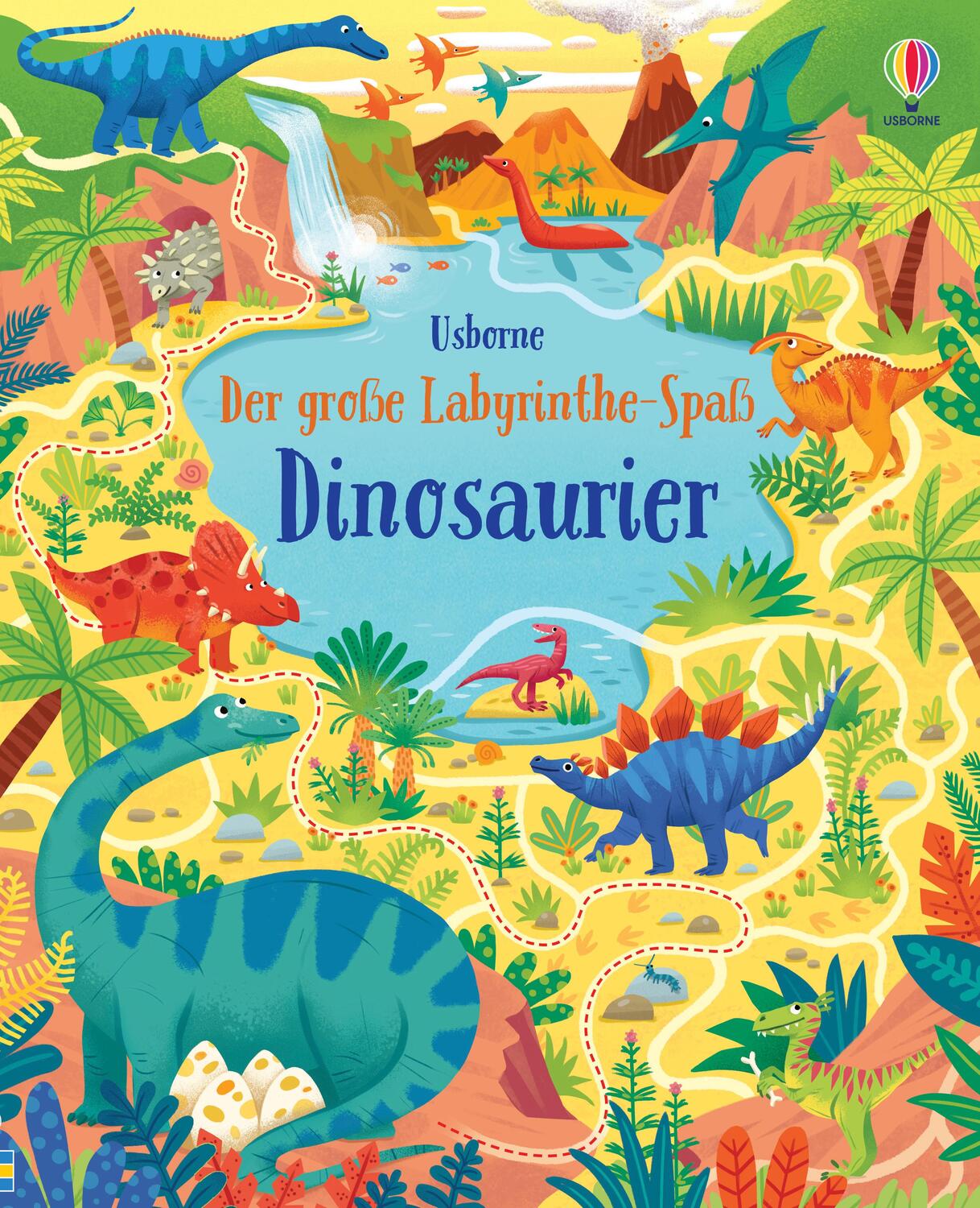 Cover: 9781789417456 | Der große Labyrinthe-Spaß: Dinosaurier | Sam Smith | Taschenbuch