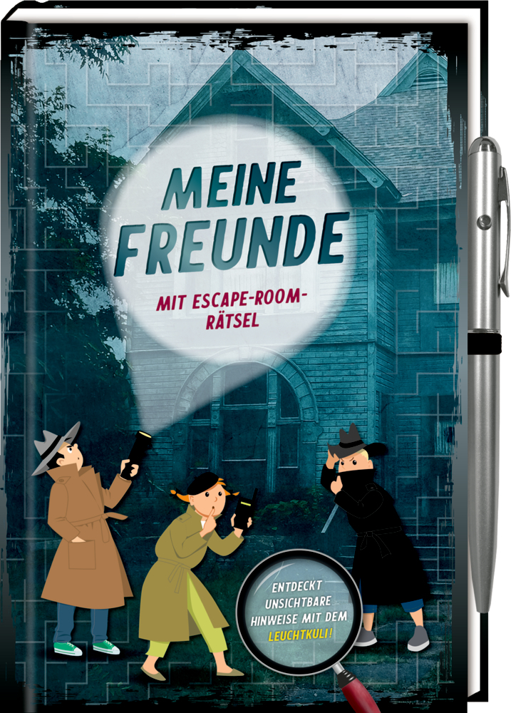 Cover: 4050003724782 | Freundebuch - Meine Freunde - Mit Escape-Room-Rätsel | Buch | 96 S.