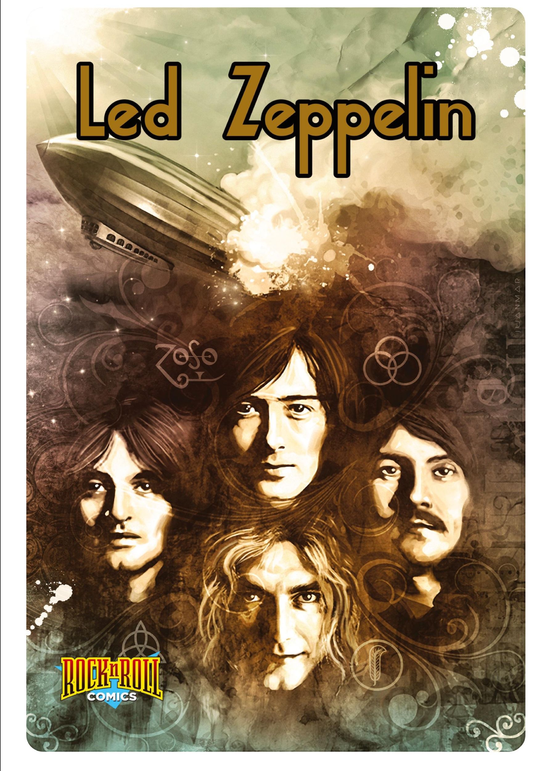 Cover: 9781954044630 | Rock and Roll Comics | Led Zeppelin | Spike Steffenhagen | Taschenbuch