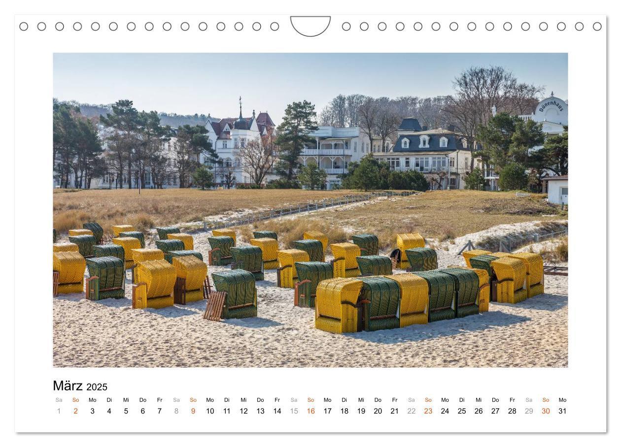 Bild: 9783435571895 | Strandkorb Idylle (Wandkalender 2025 DIN A4 quer), CALVENDO...