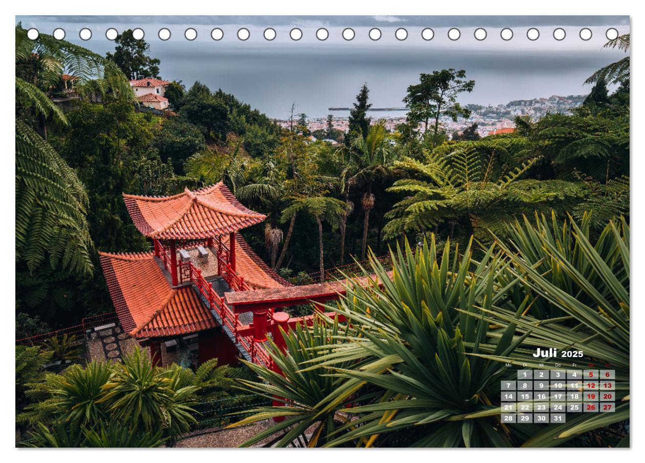 Bild: 9783383901935 | Trauminsel Madeira (Tischkalender 2025 DIN A5 quer), CALVENDO...