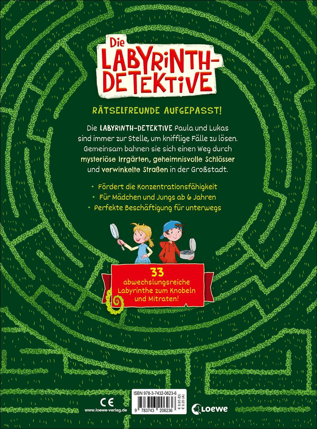Rückseite: 9783743206236 | Die Labyrinth-Detektive und der gestohlene Pokal | Taschenbuch | 2021