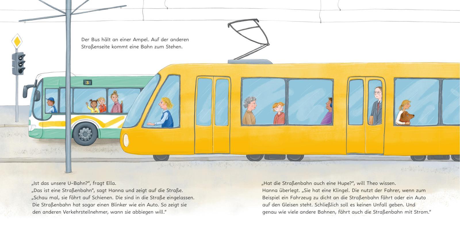 Bild: 9783551080257 | LESEMAUS 74: Wir fahren mit Bus und Bahn | Sandra Ladwig | Taschenbuch