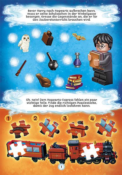 Bild: 9783960805359 | LEGO® Harry Potter(TM) - Mein magischer Rätselblock | Taschenbuch