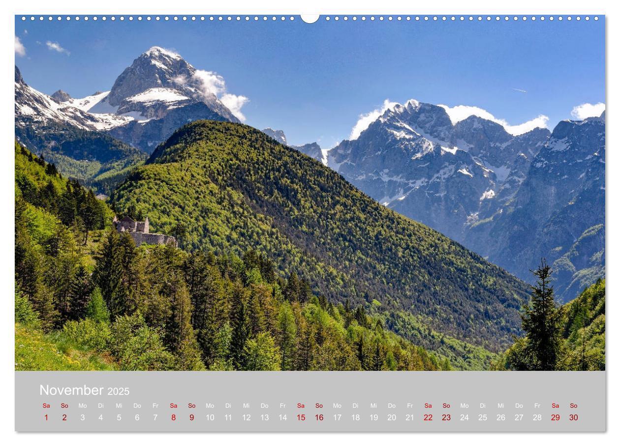 Bild: 9783435346202 | Die Julischen Alpen (Wandkalender 2025 DIN A2 quer), CALVENDO...