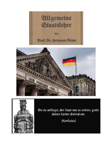 Cover: 9783741890536 | Allgemeine Staatslehre von Prof. Dr. Hermann Rehm | Peter Frühwald