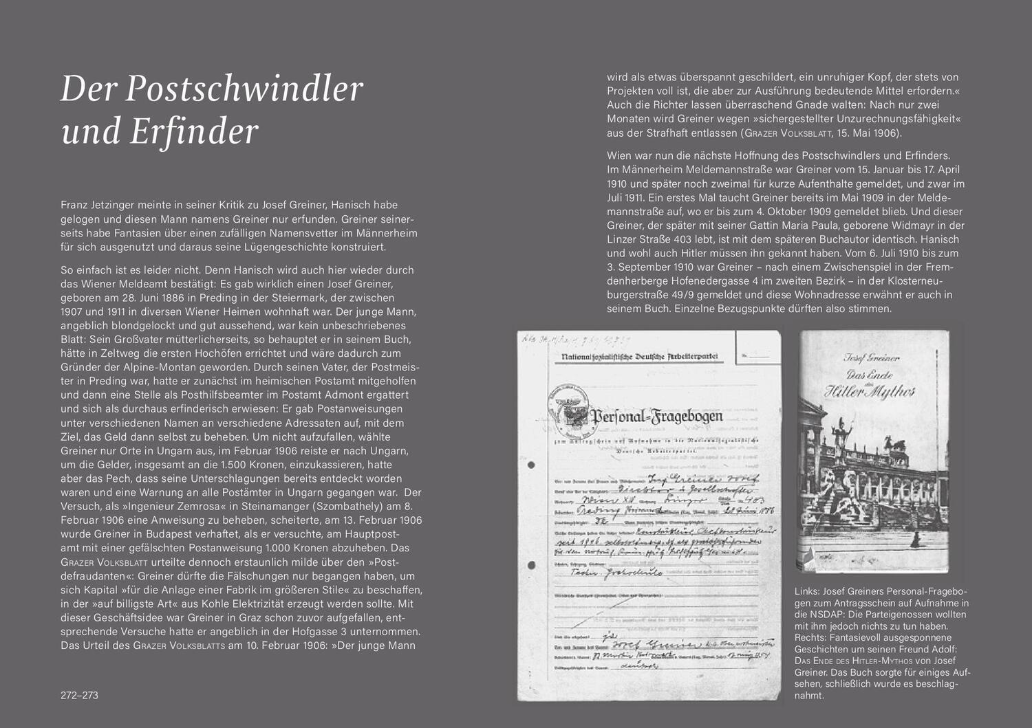 Bild: 9783222150920 | Hitlers Wien | Lehrjahre eines Diktators | Brigitte Hamann (u. a.)