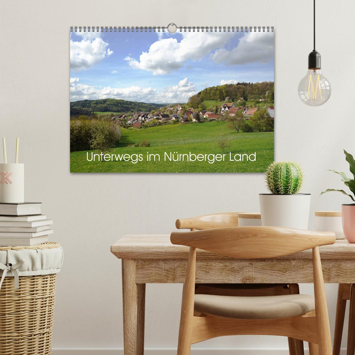 Bild: 9783435285150 | Unterwegs im Nürnberger Land (Wandkalender 2025 DIN A3 quer),...