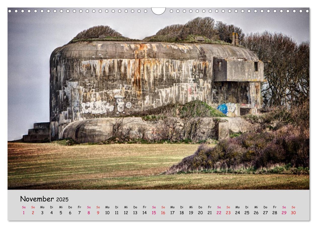 Bild: 9783435645695 | Bunker Zeitzeugen der Geschichte (Wandkalender 2025 DIN A3 quer),...