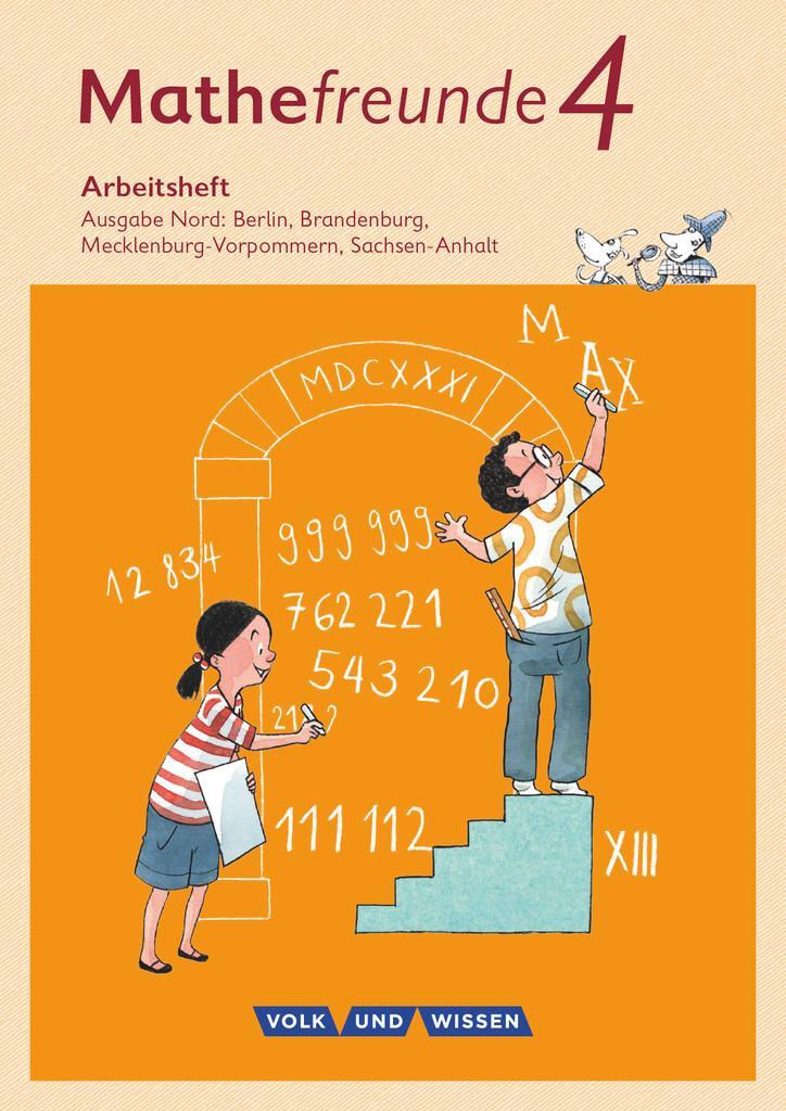 Cover: 9783060837106 | Mathefreunde 4. Schuljahr - Nord - Arbeitsheft | Birgit Schlabitz