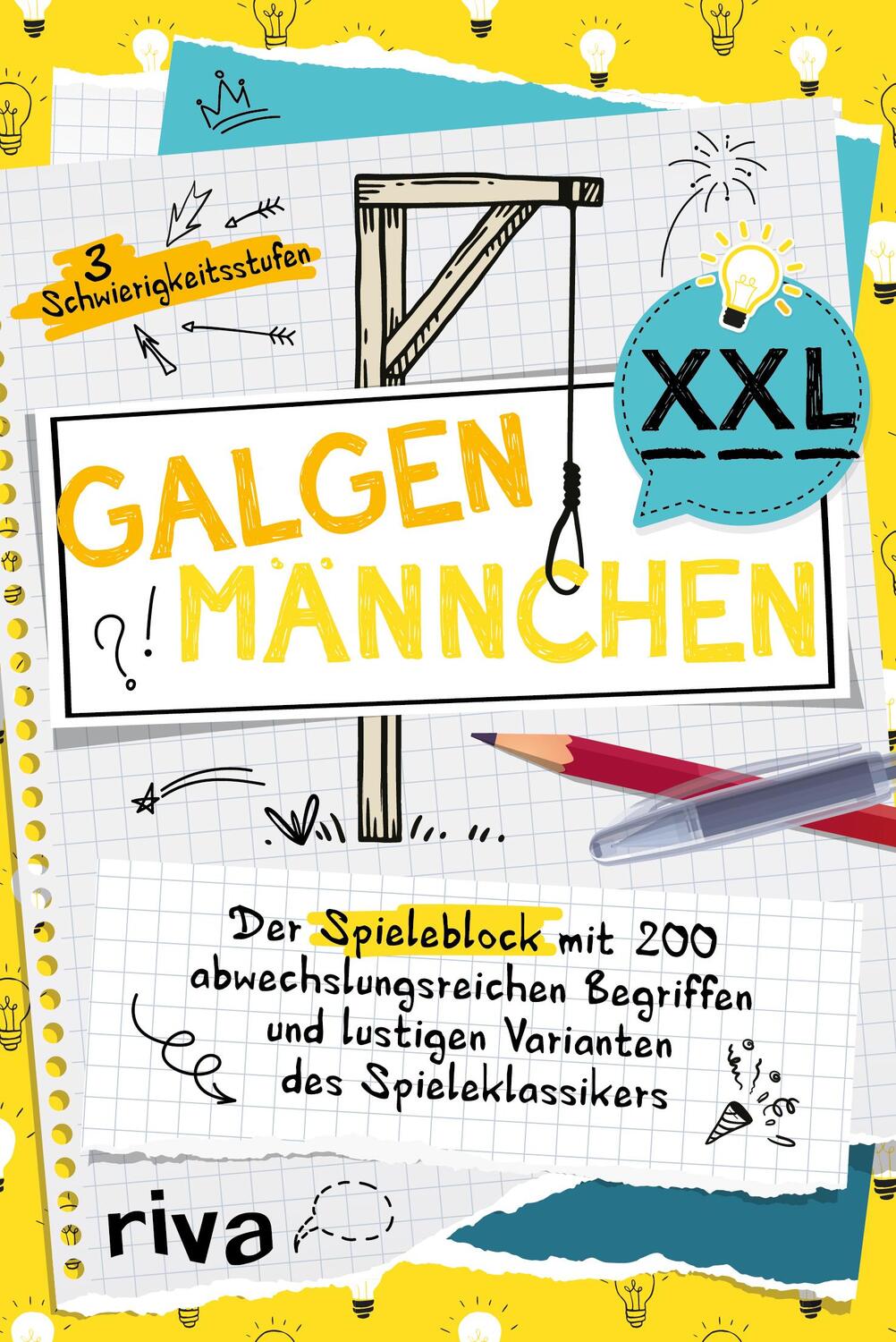 Cover: 9783742321558 | Galgenmännchen XXL | Taschenbuch | Deutsch | 2022 | riva Verlag