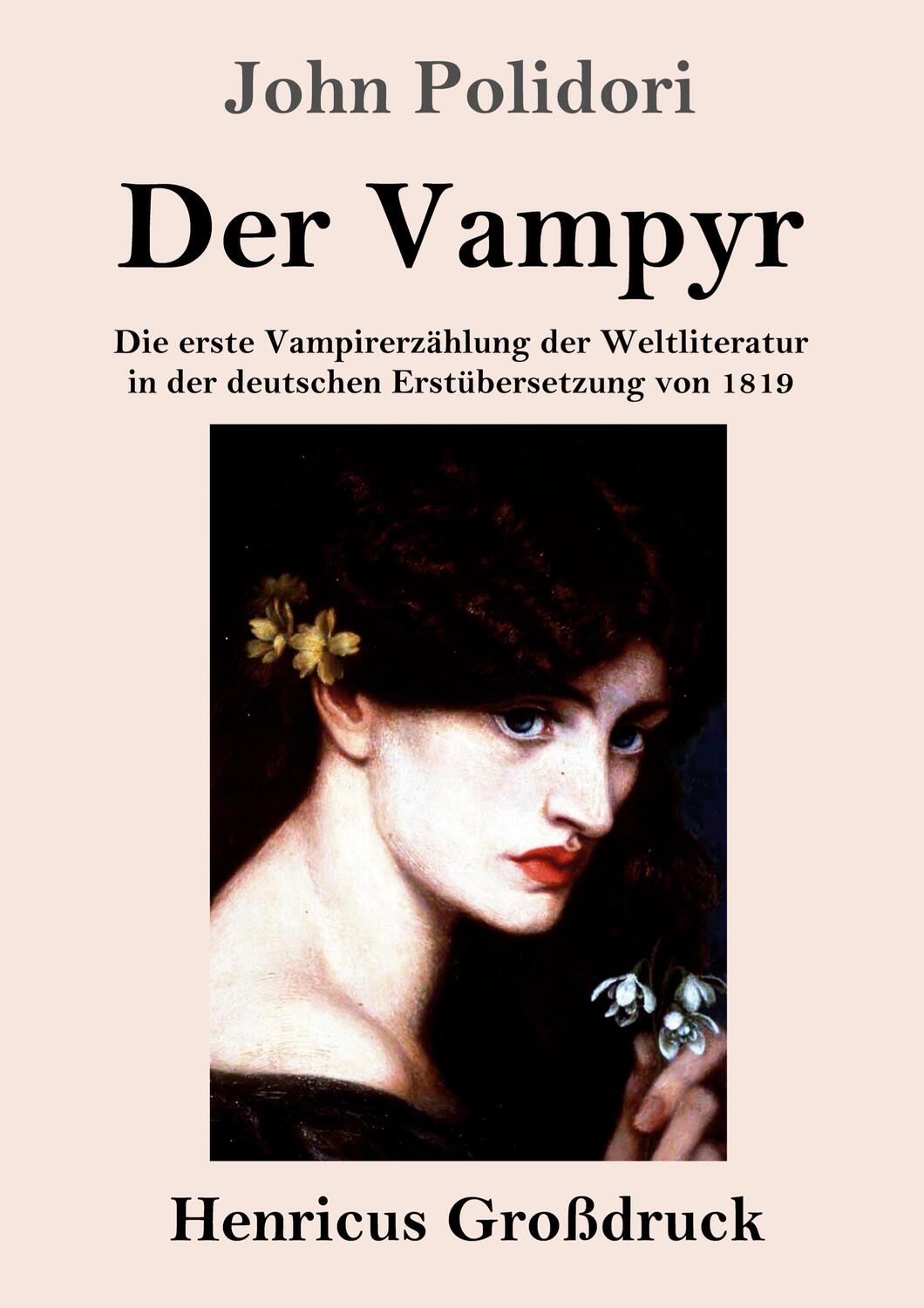 Cover: 9783847824039 | Der Vampyr (Großdruck) | John Polidori | Taschenbuch | Paperback