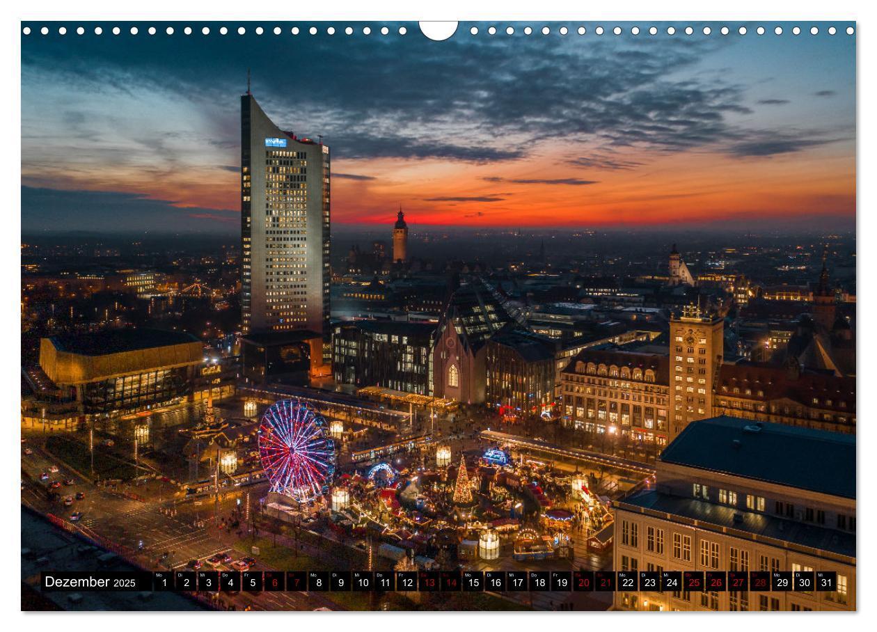 Bild: 9783383988769 | Leipzig von Oben 2025 (Wandkalender 2025 DIN A3 quer), CALVENDO...