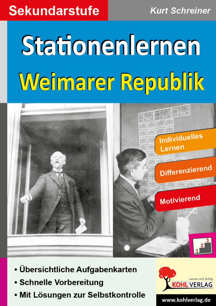 Cover: 9783966240147 | Stationenlernen Weimarer Republik | Kurt Schreiner | Taschenbuch