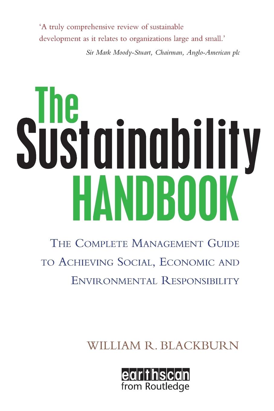 Cover: 9781138990098 | The Sustainability Handbook | William R. Blackburn | Taschenbuch