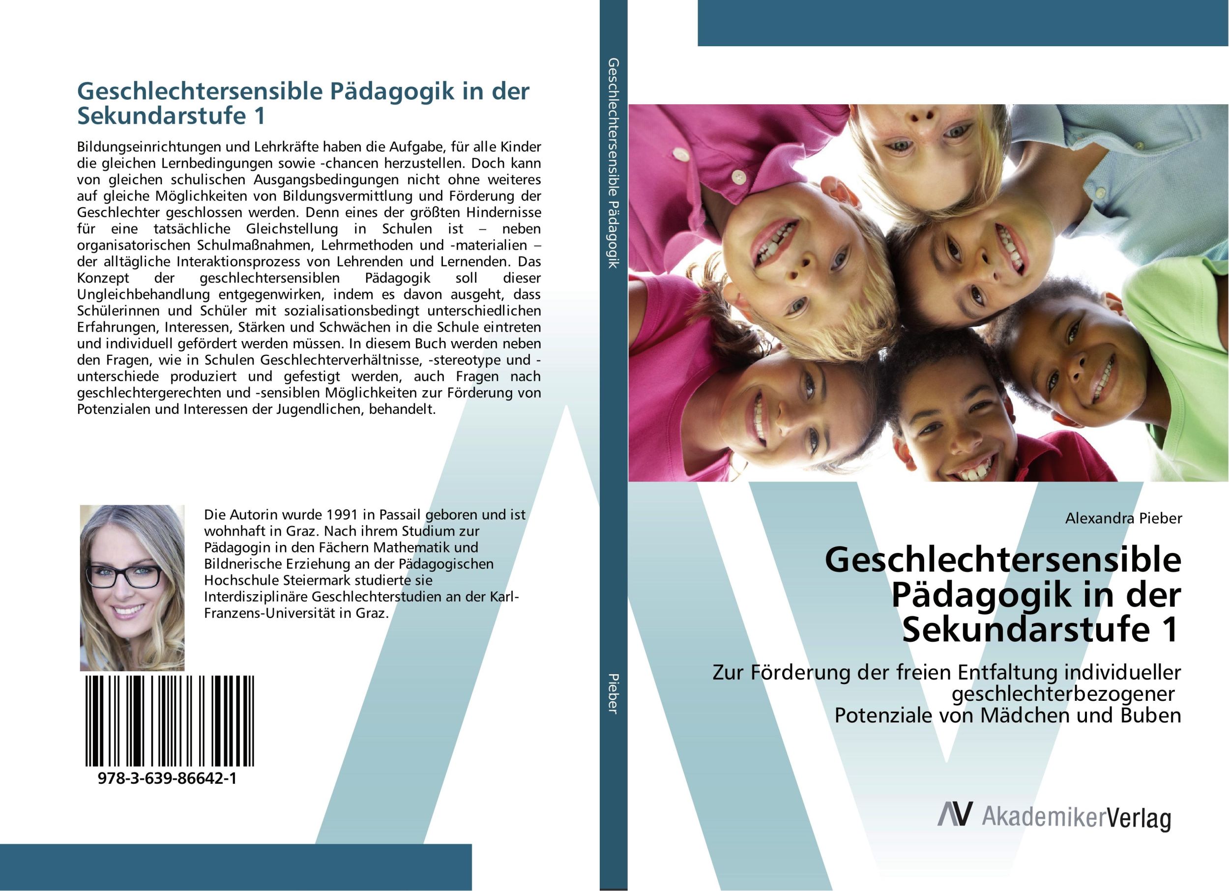 Cover: 9783639866421 | Geschlechtersensible Pädagogik in der Sekundarstufe 1 | Pieber | Buch