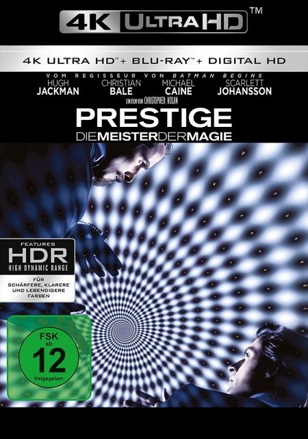 Cover: 5051890309228 | Prestige - Die Meister der Magie | 4K Ultra HD Blu-ray + Blu-ray