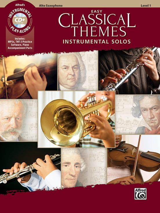Cover: 9781470639860 | Easy Classical Themes Instrumental Solos: Alto Sax, Book & CD | Buch