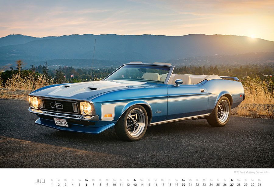 Bild: 9783966648288 | Muscle Cars Kalender 2025 | Frank Mundus | Kalender | Spiralbindung