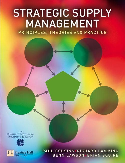 Cover: 9780273651000 | Strategic Supply Management | Principles, theories and practice | Buch