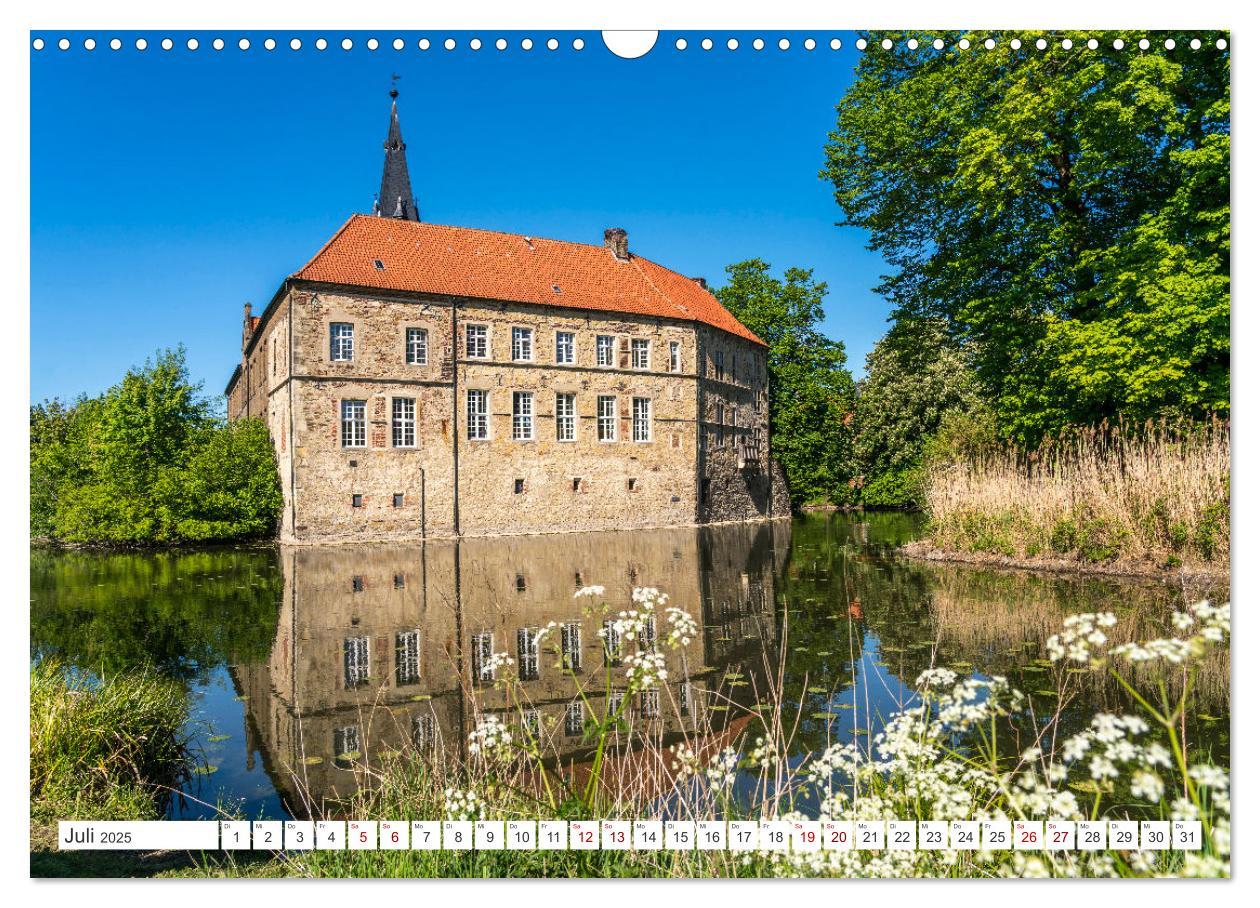 Bild: 9783435086122 | Wasserschlösser im Münsterland (Wandkalender 2025 DIN A3 quer),...