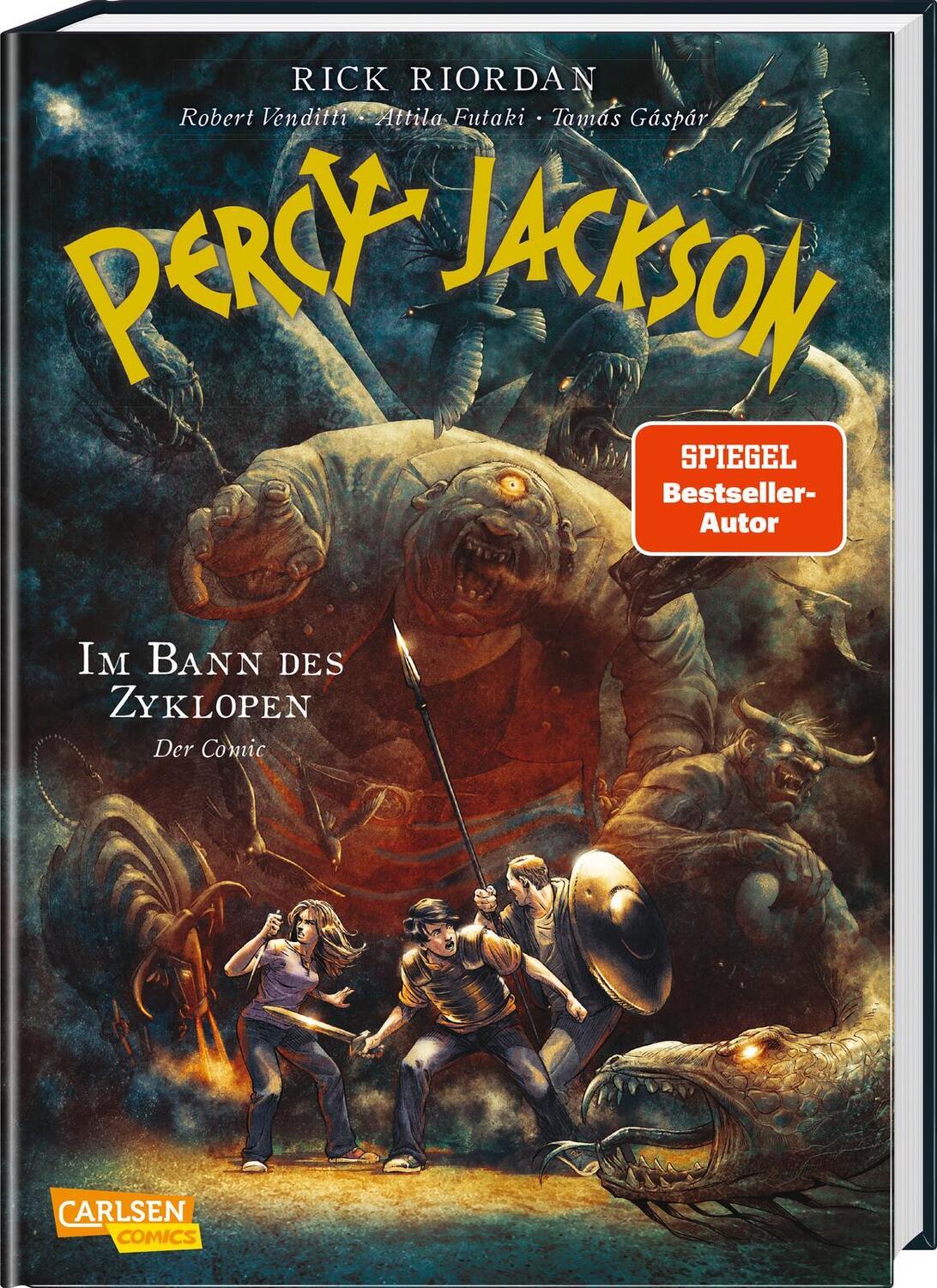 Percy Jackson (Comic) 02: Im Bann des Zyklopen - Riordan, Rick