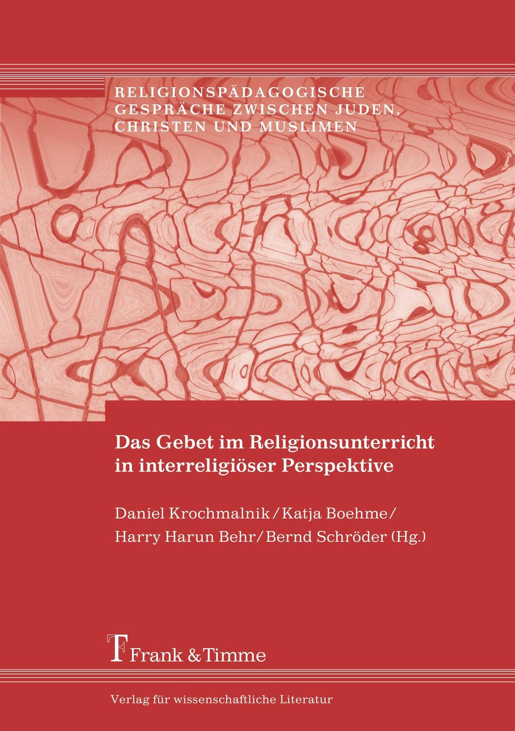 Cover: 9783732900565 | Das Gebet im Religionsunterricht in interreligiöser Perspektive | Buch