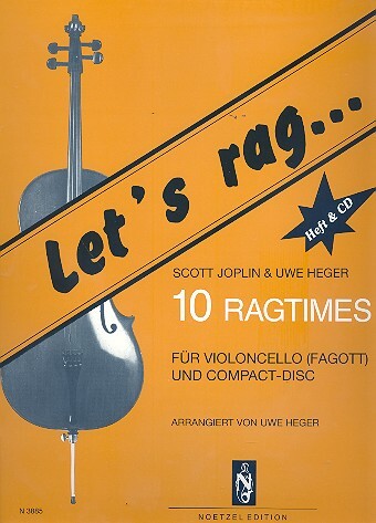 Cover: 9790204538850 | Let's Rag... 10 Ragtimes | Scott Joplin | Buch + CD